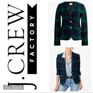 Plaid Blazer